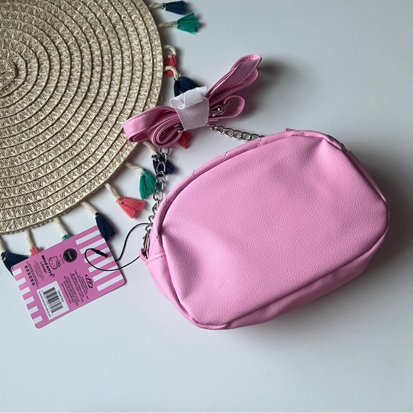 Hello Kitty Quilted Crossbody Bag Pink NWT - Picture 3 of 3